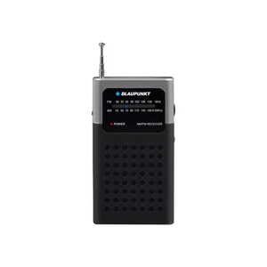 Rádioprijímač Blaupunkt PR4BK (PR4BK) čierny prenosný rádioprijímač • FM/AM analógový tuner • batériová prevádzka 2× AAA • výstup pre slúchadlá 3,5 mm