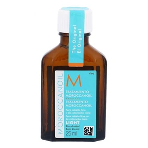 Moroccanoil Treatment Light 25 ml olej na vlasy pre ženy na blond vlasy; na jemné vlasy; na suché vlasy