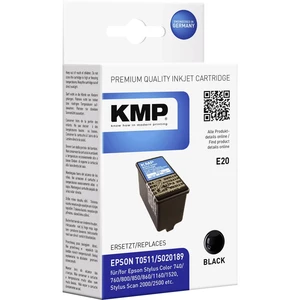 KMP Ink náhradný Epson T0511 kompatibilná  čierna T0511 0966,0001