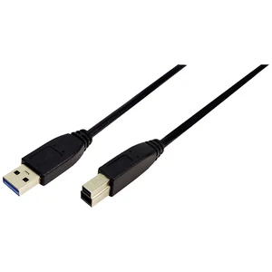 LogiLink #####USB-Kabel #####USB 3.2 Gen1 (USB 3.0 / USB 3.1 Gen1) #####USB-A Stecker, #####USB-B Stecker 3.00 m čierna