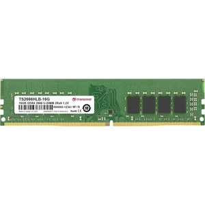 Transcend Modul RAM pre PC  TS2666HLB-16G 16 GB 1 x 16 GB DDR4-RAM 2666 MHz CL19