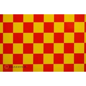 Oracover 43-033-023-002 nažehlovacia fólia Fun 3 (d x š) 2 m x 60 cm žltá, červená