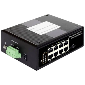 Digitus DN-651113 priemyselný ethernetový switch 10 / 100 / 1000 MBit/s IEEE 802.3af (12.95 W), IEEE 802.3at (25.5 W)