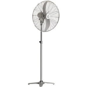 CasaFan WM2 Stand Eco stojanový ventilátor 123 W (Ø x v) 65 cm x 158 cm striebornosivá, chróm (lesklý)
