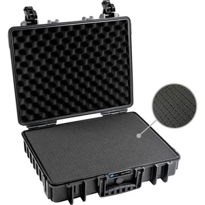 B & W International outdoorový kufrík  outdoor.cases Typ 6000 21 l (š x v x h) 512 x 420 x 148 mm čierna 6040/B/SI