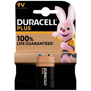 Duracell Plus-9V B1 9 V batéria alkalicko-mangánová  9 V 1 ks