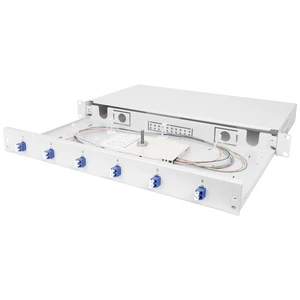 Digitus DN-96330/9 LWL patch panel 6 portů LC osadený 1 U