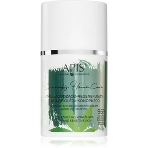 Apis Natural Cosmetics Cannabis Home Care ľahký hydratačný krém pre suchú až citlivú pleť 50 ml