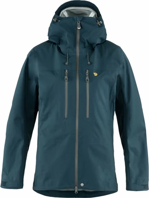 Fjällräven Bergtagen Eco-Shell Jacket W Mountain Blue XL Outdorová bunda