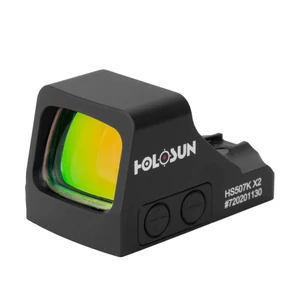 Uzavřený pistolový micro kolimátor HS507K X2 Holosun® (Barva: Černá)