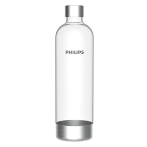Fľaša Philips ADD912/10 náhradná fľaša • určená pre výrobníky sódy Philips GoZero • objem fľaše 1 l • vrátane hermetického uzáveru • 1 ks v balení