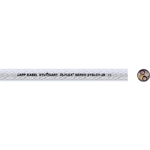 LAPP ÖLFLEX® SERVO 2YSLCY-JB servo kábel 4 G 10 mm² priehľadná 36429-500 500 m
