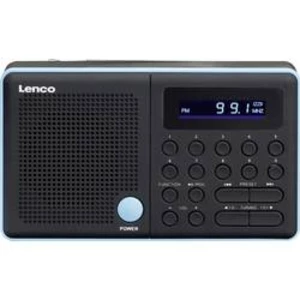 Přenosné rádio Lenco MPR-034, SD, USB, černá, modrá