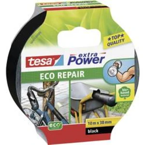 Páska se skelným vláknem tesa ECO REPAIR 56431-00000-00, (d x š) 10 m x 38 mm, kaučuk, černá, 1 ks