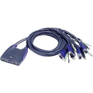 Přepínač KVM ATEN CS64US-AT, 4 porty, VGA