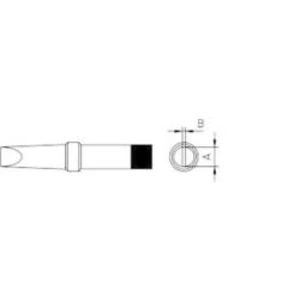 Pájecí hrot Weller 4PTC7-1, plochý, 3,2 mm