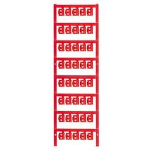 Conductor markers, MultiCard, 12 x 5,8 mm, Polyamide 66, Colour: Red Weidmüller Počet markerů: 200 SFC 1/12 NEUTRAL RTMnožství: 200 ks