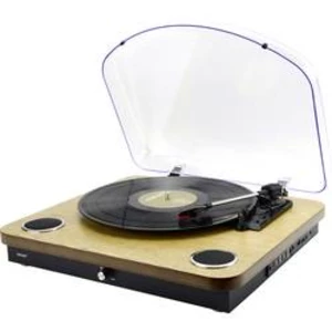 USB gramofon Denver VPL-210, dřevo