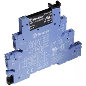 Vazební relé Finder 38.81.7.024.9024, 24 V DC, 2 A, 6,2 mm