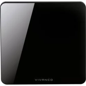 Aktivní plochá DVB-T/T2 anténa Vivanco TVA 4090, vnitřní, černá