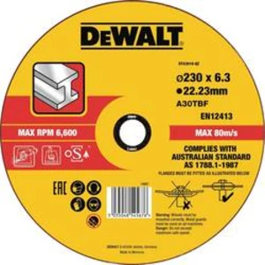 Dewalt DT43919-QZ Řezný kotouč kovové 230 x 6,3mm Ø 1 ks