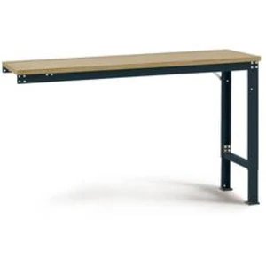 Manuflex AU8125.7016 Pracovní Přístavný stůl univerzální speciální s multiplex deska, Šxhxv = 2000 x 1000 x 722-1022 mm