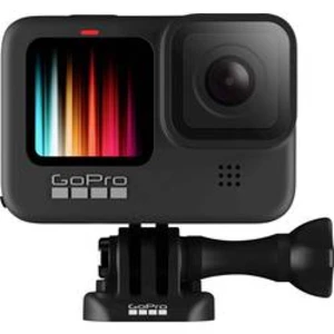 Sportovní outdoorová kamera GoPro HERO 9 Black Actioncam - 5K / 30 BpS