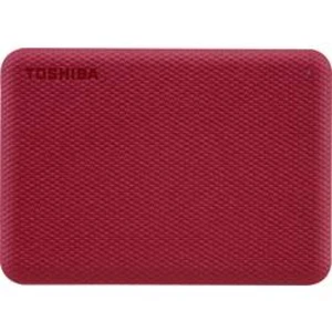 Externí HDD 6,35 cm (2,5") Toshiba Canvio Advance Red 2020, 1 TB, USB 3.2 (Gen 1x1) , červená