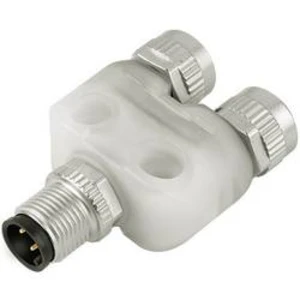 Rozdělovací adaptér M12 Binder 79-5236-00-04, IP67