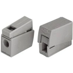 Svorka Wago, 51196504, 0,5 - 2,5 mm², 2pólová, šedá