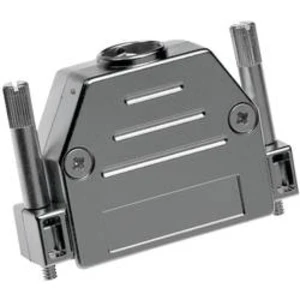 D-SUB pouzdro Provertha 17150M38T001 17150M38T001, pólů 15, plast, pokovený, 180 °, stříbrná, 1 ks