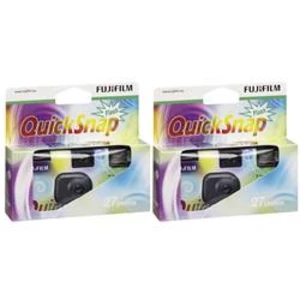 Fujifilm Quicksnap Flash 27 jednorázový fotoaparát 2 ks s vestavěným bleskem