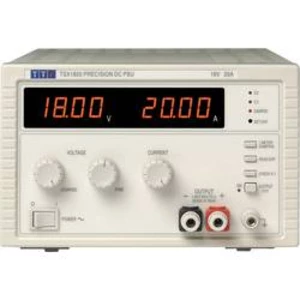 Laboratorní zdroj s nastavitelným napětím Aim TTi TSX1820, 0 - 18 V/DC, 0 - 20 A, 360 W, Počet výstupů: 1 x