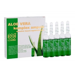 Eva Cosmetics Aloe Vera Complex Hair Care Ampoules 50 ml sérum na vlasy na barvené vlasy; proti lupům; na oslabené vlasy; na poškozené vlasy