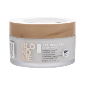 Schwarzkopf Professional Blond Me All Blondes Detox Mask 200 ml maska na vlasy pro ženy na blond vlasy; na všechny typy vlasů