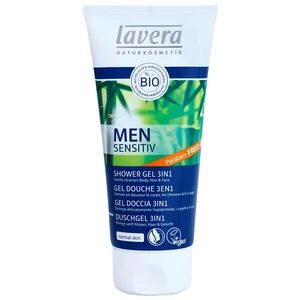 Lavera Men Sensitiv sprchový gél 3v1 200 ml