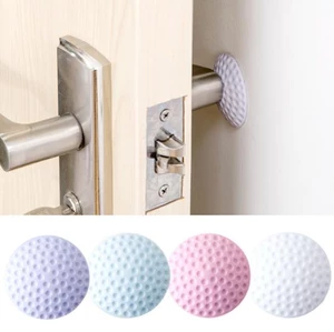 Rubber Door Knob Mute Self Adhesive Elastic Stickers Crash Buffer Wall Protector Stickers