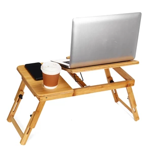 Adjustable Portable Laptop Stand Table Tray for Sofa Bed Notebook Desk