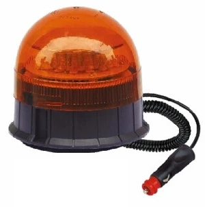 STUALARM LED maják 12-24V 12x3W oranžový magnet ECE R65