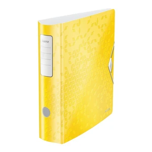 Žltý mobilný zaraďovací blok Leitz 180° Active WOW, 75 mm