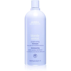 Aveda Blonde Revival™ Purple Toning Shampoo fialový tónovací šampon pro zesvětlené nebo melírované vlasy 1000 ml