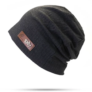 Jassy Unisex Stretch Knit Comfortable Soft Warm Casual Hip Hop Beanie Hat