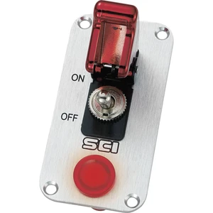 TRU COMPONENTS ovládací panel TC-R18-P1A 12 V/DC 20 A 1x vyp/zap s aretáciou  1 ks