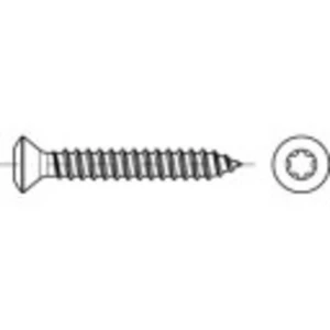 Skrutky do plechu so zápust.hlavou TOOLCRAFT, oceľové, DIN 7983, 3,5 mm x 38 mm, 100 ks