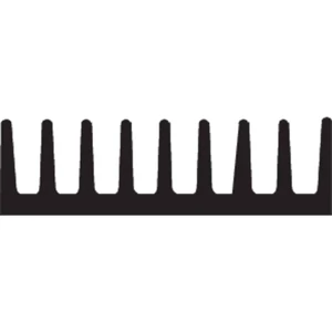 Fischer Elektronik ICK 24 B chladič 13 K/W (d x š x v) 33 x 19 x 4.8 mm DIL-14, DIL-16, DIL-18, DIL-20, DIL-22, DIL-24