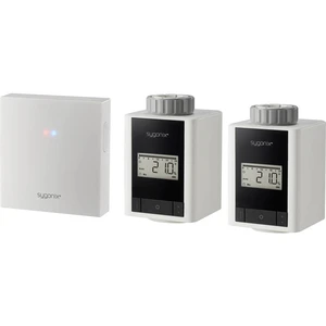 Sygonix SY-4538250  základná sada termostatatických hlavíc na radiátory elektronický sada 2 ks 0.5 do 29.5 °C
