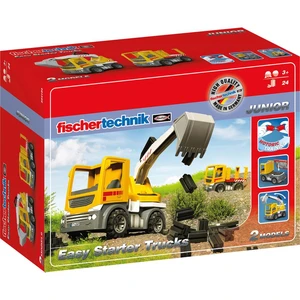 fischertechnik 554194 Easy Starter Trucks - Spielzeugbagger hračky experimentálna súprava  od 3 rokov