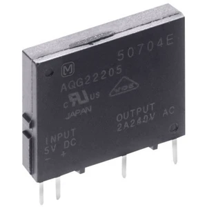 Panasonic polovodičové relé  AQG22124 2 A Spínacie napätie (max.): 264 V/AC spínanie pri nulovom napätí 1 ks