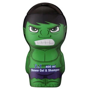 EP LINE Hulk 2D sprchový gel a šampón 400 ml, poškozený obal