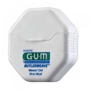 SUNSTAR GUM Zubní nit voskovaná 55 m